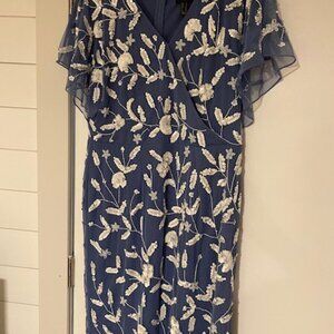 Adrianna Papell beaded formal dress